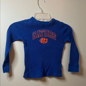 Kids Blue Gators Long Sleeve Shirt